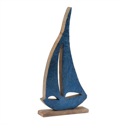 Sailboat on Base (Set of 2)