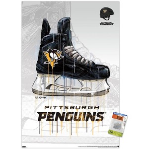 Trends International NHL Pittsburgh Penguins - Drip Skate 21 Unframed Wall Poster Prints - 1 of 4