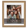 PosterPalooza | Gold Frame with White Photo Mat, UV Acrylic Front, Foam Board Backing, 60 Sizes Available - 2 of 4