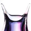 Luxury Lane Hand Blown Sommerso Art Glass Teardrop Vase - 3 of 4