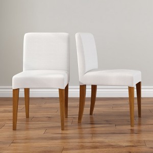 Chesnee Dining Chair with Short Slipcover - 1 of 4