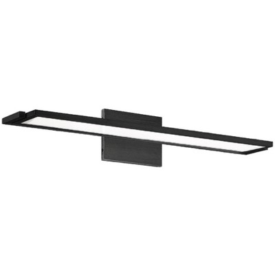 WAC Line 24 3/4" Wide Brushed Black LED Bath Light