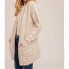 Women's Basic Oversized Cardigan - Hem & Thread - 3 of 4