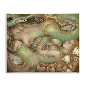 Stupell Industries Two Mermaids Underwater, 40" x 30" - 1 of 4