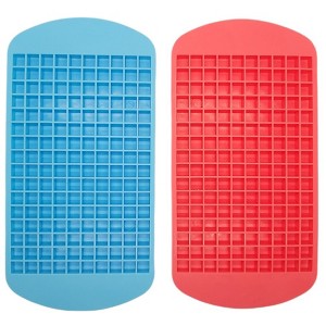 Handy Housewares Flexible Silicone Easy-Release Mini Crushed Ice Cube Tray - Each Makes 160 Small Ice Cubes - 1 of 4