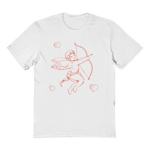 Social Collective Men's Cupid  Valentines Day Short Sleeve Graphic Cotton T-Shirt - 1 of 3