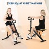ODK Squat Machine, Squat Assist Trainer, Foldable Squat Ride Rowing Machine for Home, Full Body Workout Gym for Glutes Legs Workout, 350 LBS Capacity - 2 of 4