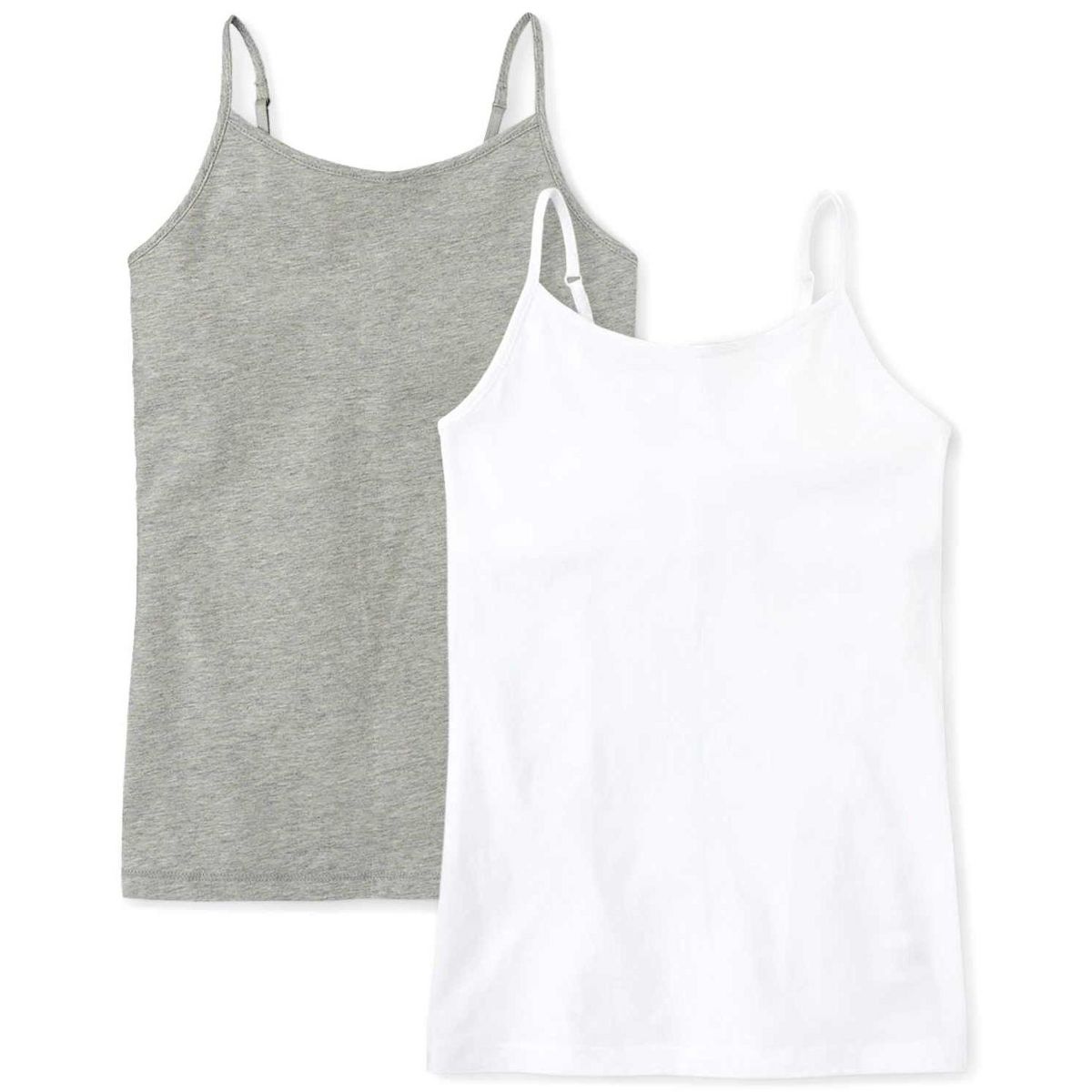 The Children's Place Girls Sleeveless Basic Cami 2-Pack