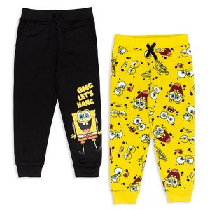 SpongeBob SquarePants Patrick Star Fleece 2 Pack Pants - 1 of 4