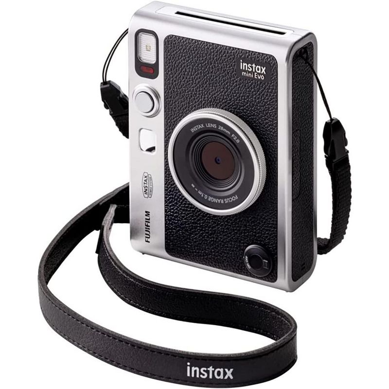 Fujifilm Instax Mini EVO Instant Camera - Black, 1 of 5