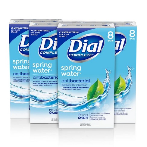 Dial Antibacterial Bar Soap - Spring Water - 4oz/32pk - image 1 of 4