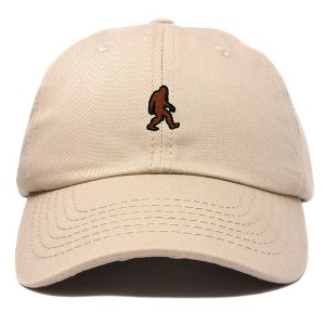 Dalix Sasquatch Embroidered Cap Cotton Baseball Summer Cool Dad Hat Mens - 1 of 4