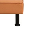 DOMETOUR Modern Armless Calico Sofa Bed – Convertible Sleeper Couch for Living Room, Guest Room or Small Apartment - 4 of 4