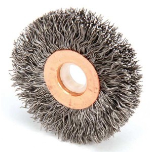 Weiler  Wire Wheel Brush,Arbor,2 In.,3/8 In. W 90113 - 1 of 2