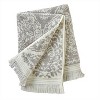 Carrick Medallion Bath Towel Gray - SKL Home - 2 of 4