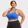 Women's Seamless Medium Support Cami Sports Bra - All In Motion™ - 3 of 3