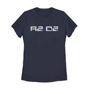 Women's Star Wars: The Rise of Skywalker R2-D2 Text T-Shirt - 1 of 4