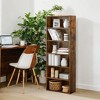 6-Tier Bookshelf, 23.6 Inches Open Bookcase with Adjustable Storage Shelves - 3 of 4