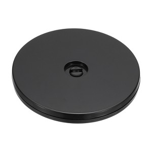 Unique Bargains High-strength Plastic 360-degree Rotating Durable Smooth Rotation Black Swivel Turntable 1 Pc - 1 of 4