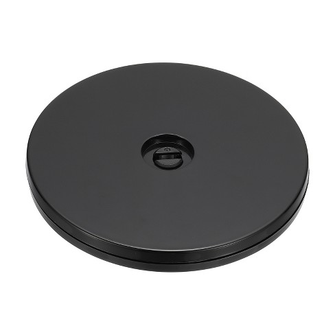 Unique Bargains High-strength Plastic 360-degree Rotating Durable Smooth Rotation Black Swivel Turntable 1 Pc - image 1 of 4