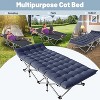 Docred Folding Camping Cot with Mattress & Carry Bag for Adults – Standard & Oversized XXL, Single & 2-Pack Outdoor Sleeping Bed Options - 2 of 4