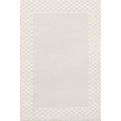 Nuloom Kalina High-Low Checkered Bordered Indoor Area Rug