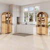 KTMBDW 71" Tall Arched Pantry Cabinet with Drawer, Kitchen Cabinet with Anti-Tipping Device and Glass Door, Versatile Cupboard for Kitchen - 4 of 4