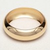 Pompeii3 Heavy Weight Thick 1" 18k Yellow Gold Plated Bangle - 2 of 4