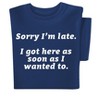 Collections Etc I'm Late T-shirt - 4 of 4