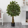 Nearly Natural Ficus Artificial Tree UV Resistant (Indoor/Outdoor) - 3 of 3
