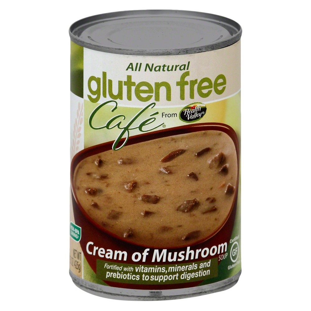 UPC 070795035648 product image for Gluten Free Café Cream of Mushroom Soup 15 oz | upcitemdb.com