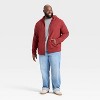 Men's Every Wear Fleece Full Zip Sweatshirt - Goodfellow & Co™ - 3 of 3