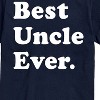 Men's - Instant Message - Best Uncle Ever Short Sleeve Graphic T-Shirt - 2 of 4