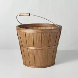 Wood Harvest Basket Brown - Hearth & Hand™ with Magnolia
