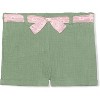 Nannette Girl's 3 Piece Coordinates, Floral Printed Blouse and Shorts with Scrunchie Bundle Set for kids - 4 of 4