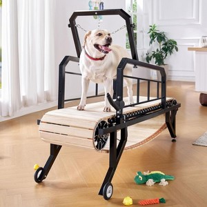 AMERLIFE Dog Treadmill for Dogs with Pace Adjustbable Brake and Roller Wheels - 1 of 4