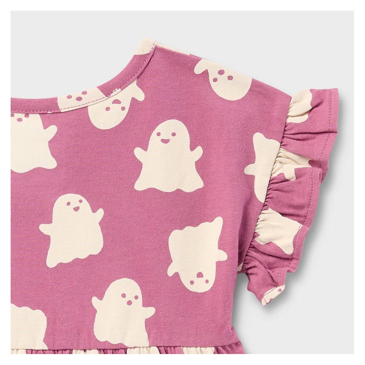 Baby & Toddler Girls' Halloween Short Sleeve Dress - Cat & Jack™ - thumbnail 7