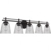 Craftmade Lighting Drake 5 - Light Vanity in  Flat Black - 2 of 2