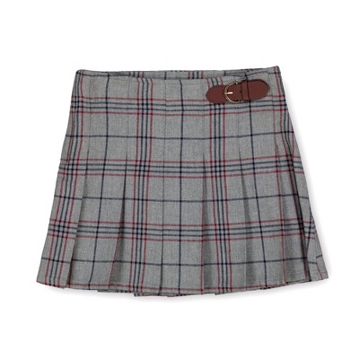 Hope & Henry Girls' Pleated Skirt With Buckle Detail, Kids : Target