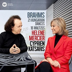 Cyprian Katsaris & Helene Mercier - Brahms: Hungarian Dances (CD) - 1 of 1