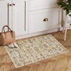 Short Pile Washable Area Rug - Boho Vintage Living Room & Bedroom Rug, Non-Slip, Machine Washable - 2 of 4