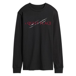 Men's - A Quiet Place - Movie Poster Long Sleeve Graphic T-Shirt - 1 of 3