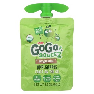 Gogo Squeez - Applesauce - 12 Pack - Case of 6 - 3.2 oz - 1 of 3