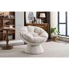 PAGED Oversized Swivel Accent Chair,Swivel Barrel Chair,Modern Upholstered Swivel Chairs for Living Room - 4 of 4