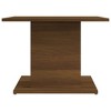 vidaXL Engineered Wood Coffee Table - Stylish and Durable Couch Table with Ample Space for Storage - Brown Oak - Easy to Assemble, 21.9"x21.9"x15.7" - 4 of 4