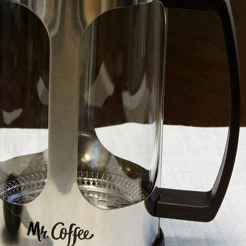 Mr. Coffee Daily Brew 1.2 Quart Coffee Press, 2 of 5