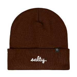 Dalix Salty Embroidered Beanie Warm Winter Knit Hat Women - 1 of 4