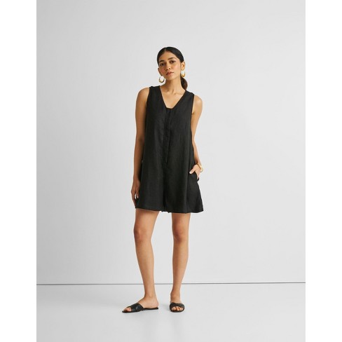 Reistor® Women's Relaxed Fit 100% Hemp Romper - image 1 of 4