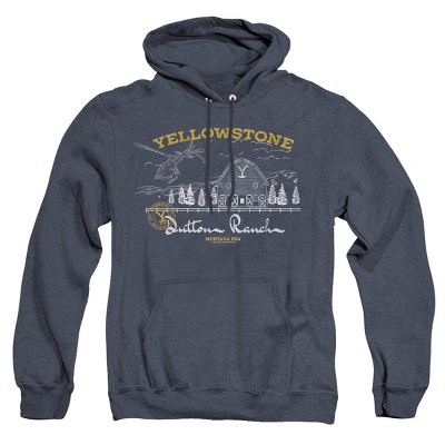 Yellowstone Dutton Ranch Helicopter Pullover Hoodie