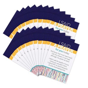 Dicksons I Said A Prayer for You, Multicolor 3 x 2 Inch Paper Itty Bitty Blessings Pocketcard, Pack of 24 - 1 of 2
